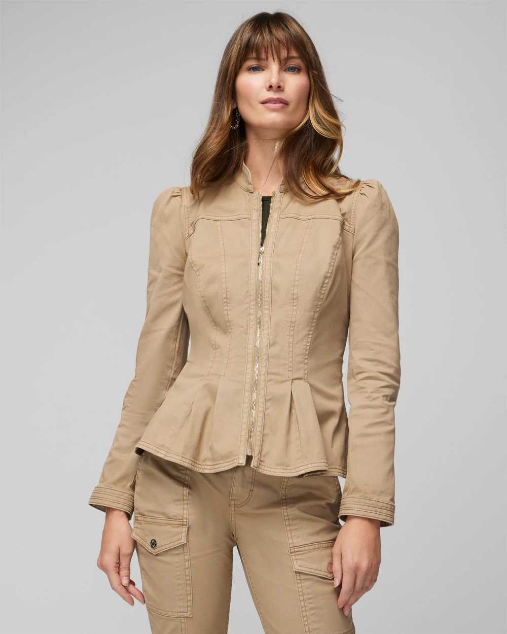White house black market white coat hotsell